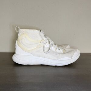 Lululemon Womens Chargefeel Workout Mid White Running Shoes Sneakers Size 9